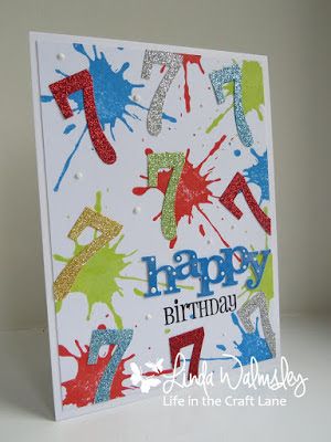 Life in the Craft Lane : A look back at 2017 ....part 2 Cricut Birthday Cards, Stampin Up Birthday Cards, Homemade Birthday Cards, Until Next Time, Girl Birthday Cards, Birthday Scrapbook, Birthday Cards For Boys, Bday Cards, Boy Cards