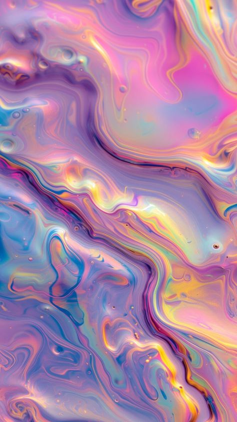 21 Gorgeous Iridescent iPhone Wallpapers That Turn Your Screen into Eye Candy + 10 Midjourney Prompts! - Sprinkle of AI Iphone Wallpaper 10, Fun Wallpapers, Holographic Wallpapers, Turn Your Phone, Pastel Design, Marble Wallpaper, Rainbow Wallpaper, Iphone Wallpaper Photos, Wallpaper Images