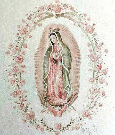 Catholic Profile Pictures, Spanish Catholic Aesthetic, Pink Catholic Aesthetic, Virgen Mary Wallpaper, Virgin Mary Wallpaper Aesthetic, Pink Virgin Mary, Aphrodite Vibes, Christmas Jesus Wallpaper, Virgin Mary Wallpaper