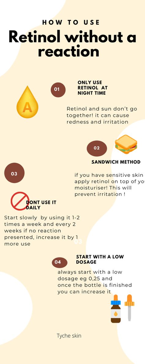 Retinol (Vit A) has a lot of skincare benefits such as brightening dull skin skin , smooths out fine lines and wrinkles. accelerates skin renewal, enhance collagen production and regulates oils and breakouts Since Retinol is a very powerful ingredient, it has to be introduced in your skincare correctly as it can cause skin to redden or peel Retinol Schedule For Beginners, Retinol Combination, Skincare Retinol, Retinol Benefits, Proper Skin Care Routine, Vit A, Serum Benefits, Beauty Treatments Skin Care, Acne Overnight