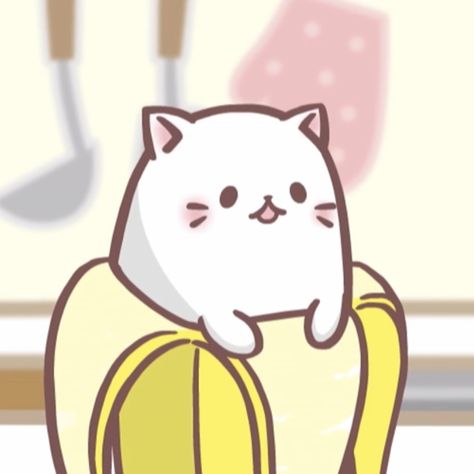 Bananya Cat, Cat Icon, Glitter Force, Profile Pictures, Cute Doodles, Anime Icons, Profile Picture, Hello Kitty, Doodles