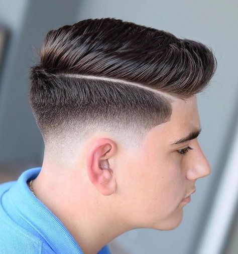 Hard Part Haircut, Haircut For Men, Low Fade Haircut, Gents Hair Style, Hair Toupee, Side Part Hairstyles, Mens Hairstyles Thick Hair, Men Hair Color, Faded Hair