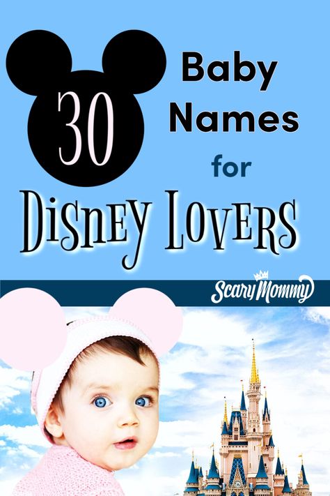 If you love all things Disney related, you'll love this list of the more obscure Disney baby names that aren't main characters. Disney Character Names List, Disney Inspired Names, Disney Boy Names, Disney Baby Nursery, Disney Character Names, Disney Baby Names, Disney Names, Twin Names, Disney Babies