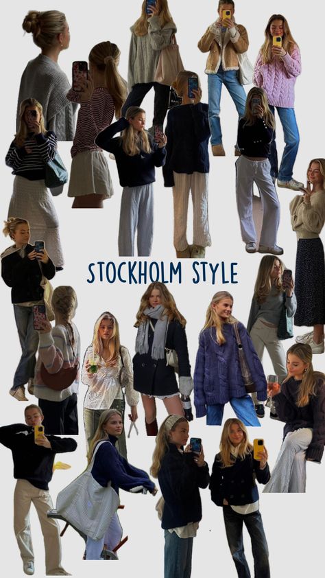 Scandi Winter Outfits, Copenhagen Aesthetic Outfits, Scandi Aesthetic Fashion, Stockholm Winter Outfit, Scandi Clothes, Stockholm Winter, Style Stockholm, Unique Outfit Ideas, Stockholm Stil