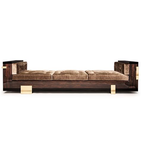 Pierre Daybed Deep Seated Couch, Hudson Furniture, Sofa Bed Design, Contemporary Mid Century Modern, Living Room Sofa Design, Leather Furniture, Furniture Inspiration, Beautiful Furniture, Guest Bedrooms