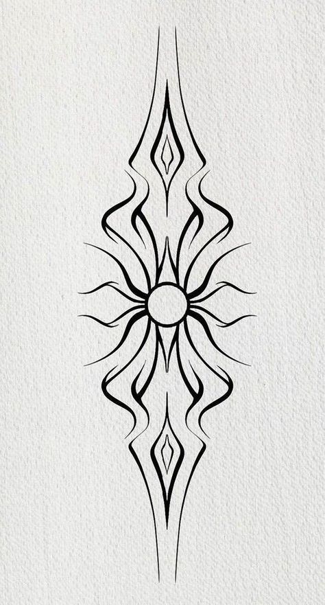 Devine Tattoo, Gotik Tattoo, Custom Merch, Sigil Tattoo, Sharpie Tattoos, Ornamental Tattoo, Halloween Tattoo, Tattoo Style Drawings, Line Art Tattoos