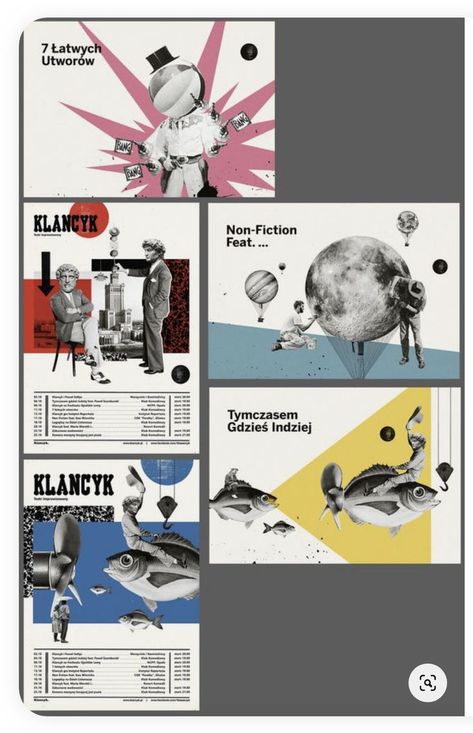 Retro Magazine Design Layout, Collage Infographic Design, Retro Presentation Design, Aesthetic Brochure Ideas, Modern Graphic Design Posters, Infographic Magazine, Template Design Ideas, Rollup Design, Behance Illustration