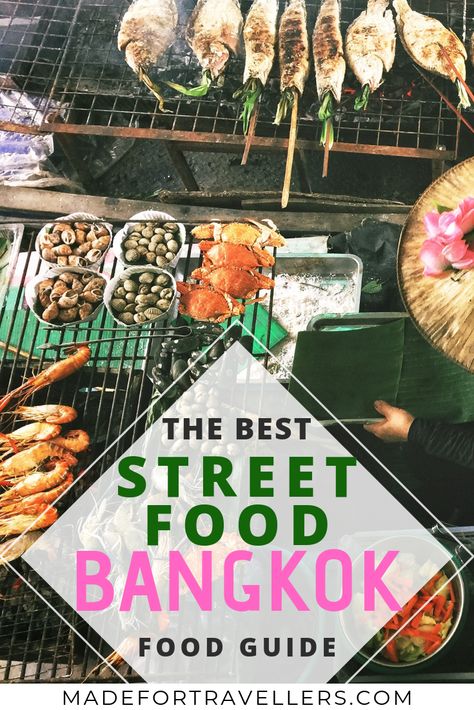 Bangkok Street Food, Street Food Thailand, Bangkok Street, Bangkok Food, Street Food Market, Thailand Vacation, Thailand Adventure, Thailand Travel Tips, Thailand Photos