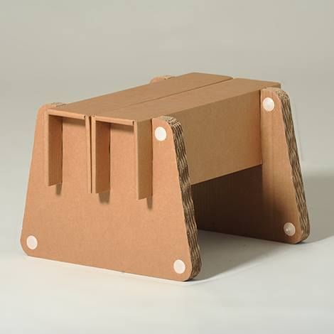 Cardboard Furniture Design, Cardboard Chair, Cardboard Fireplace, Cardboard Recycling, Unconventional Design, Diy Furniture Cheap, Cardboard Design, Paper Furniture, Cardboard Toys