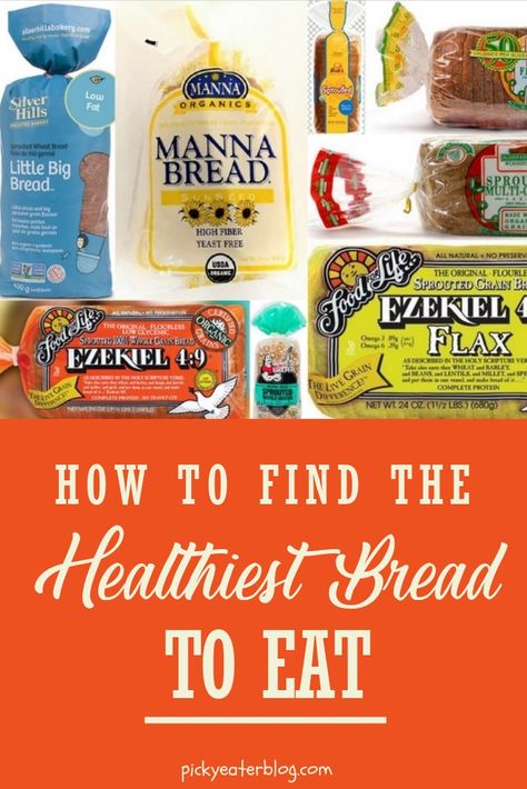 Healthiest Bread, Tasty Healthy Recipes, Healthy Recipes Vegetarian, Joy Bauer, Healthy Bread Recipes, Healthier Options, Easy Healthy Lunches, Easy Eat, Healthy Bread