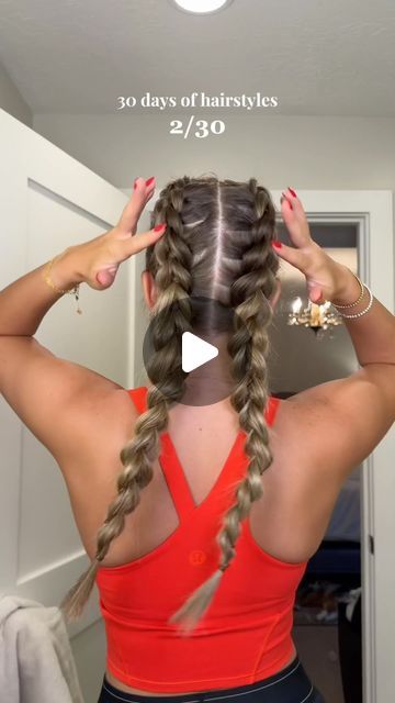 Ava✨ on Instagram: "Some more dragon braids 🐉💚☀️ . . . #CapCut #hair #hairstyle #braid #dragon #dragonbraid #cutehair #easyhair #hairtutorial #easyhairstyles #cutehairstyles #DragonBraid #HairInspiration #ViralHairstyle #HairTutorial #InstaHair #BraidStyles #HairGoals #TrendyHair #HairOfTheDay #InstaBeauty #HairArt #HairFashion #BraidGoals #Hairstyleldeas #CreativeBraids #BraidTrends #Viral #Popular" Cool Ways To Braid Your Hair, Dragon Braids Tutorial, How To Do Dragon Braid, Dragon Braid Pigtails, French Dragon Braids, Cute Hairstyles For Medium Hair Braids, Dragon Braid Ponytail, Basketball Hairstyles Braids, Double Dragon Braid