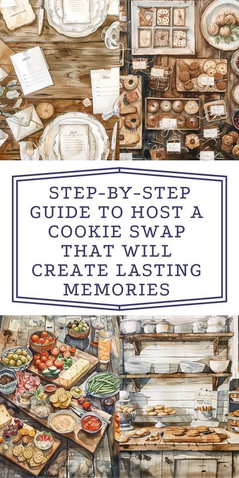 Discover how to host a delightful cookie swap party with these fun and frugal tips! Learn how to plan, prepare, and enjoy a sweet gathering with friends and family. Holiday Cookie Swap, Cookie Swap Rules, Neighborhood Cookie Exchange, Office Cookie Exchange, How To Do A Cookie Exchange Party, Cookie Swap Party Games, Cookie Exchange Party Games, Soup Swap Party, Christmas Cookie Swap Party Ideas