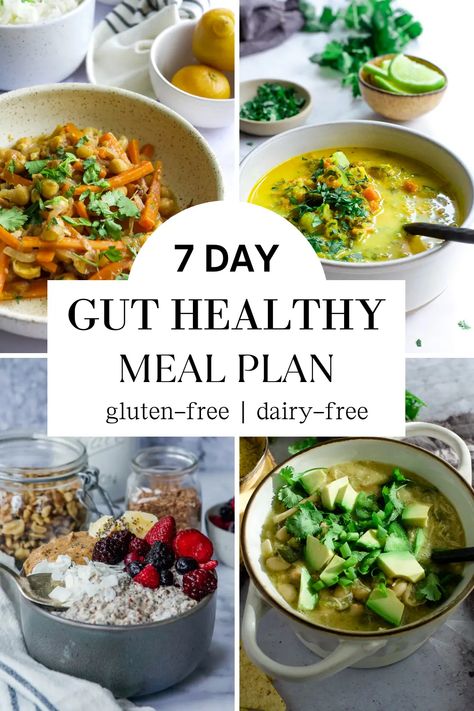 Healthy Dinner Gluten Free Dairy Free, Whole 30 Recipes Simple, Gluten Free What I Eat In A Day, Grain Free Meals Clean Eating, Easy Dairy Free Meal Prep, Guy Healthy Meals, Easy Gut Healthy Lunch, Dairy And Grain Free Recipes, Meals To Heal Your Gut