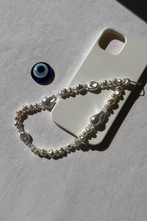 Excited to share this item from my #etsy shop: baroque pearl phone straps | baroque pearl phone charms | cute phone charms | Y2K phone chain Beaded Phone Chain Aesthetic, Pearl Phone Strap, Iphone Chain, Phone Charms Aesthetic, Cute Phone Charms, Chains Aesthetic, Y2k Phone, Phone Straps, White Iphone Case