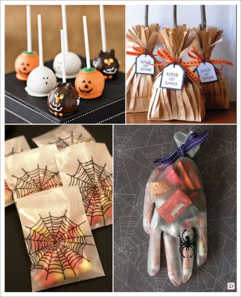 decoration halloween pochon bonbons balai citrouille cake pop sac araignée sachet bonbons gant main Sac Halloween, Horror Pumpkin, Dulces Halloween, Bricolage Halloween, Casa Halloween, Halloween Movie Night, Bonbon Halloween, Halloween Sweets, Easy Halloween Decorations