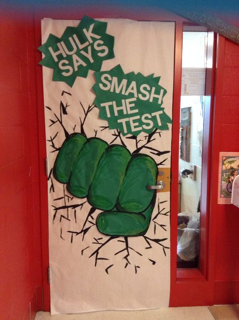 Door Decorations for Testing Gmas Testing Posters, Testing Posters Encouraging, Test Encouragement Poster, State Testing Encouragement Posters, Staar Bulletin Boards Ideas, Encouragement Posters For Testing, Testing Door Decorations, School Testing Themes, Test Motivation Posters