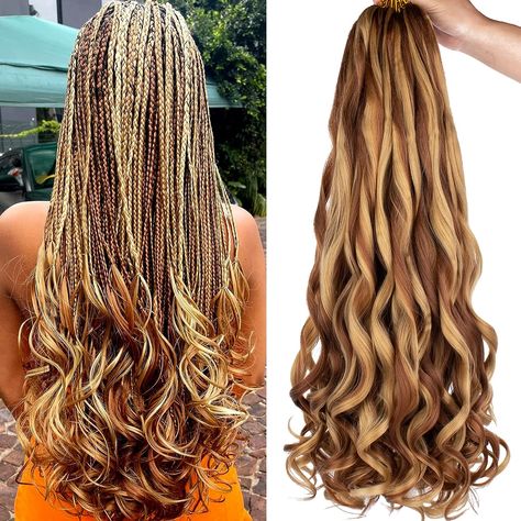 Wavy Hair With Braid, Curly Braiding Hair, French Curls, Straight Wavy Hair, Beachy Waves Hair, Wavy Hair Overnight, French Curl, Short Hair Lengths, Blonde Braids