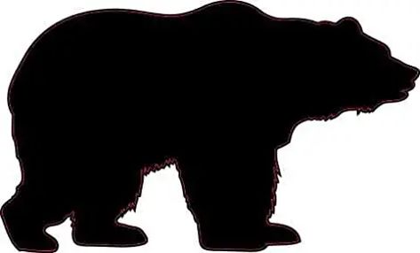 Bear Tattoos, Bear Sticker, Bear Silhouette, Bear Drawing, Silhouette Vinyl, Animal Silhouette, Scroll Saw Patterns, Bear Art, Silhouette Art