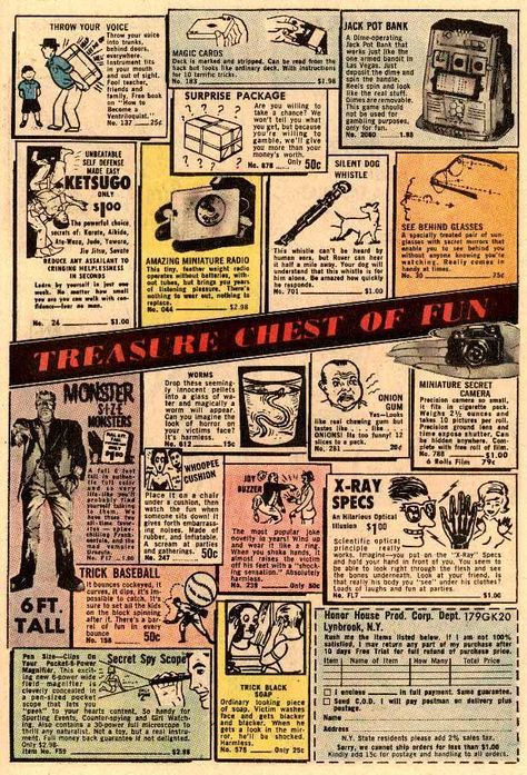 Treasure Chest of Fun Blithe Spirit, Old Comic Books, Comic Book Layout, Fishing Rigs, Magic Cards, Old Comics, Retro Ads, Vintage Comic Books, Old Newspaper