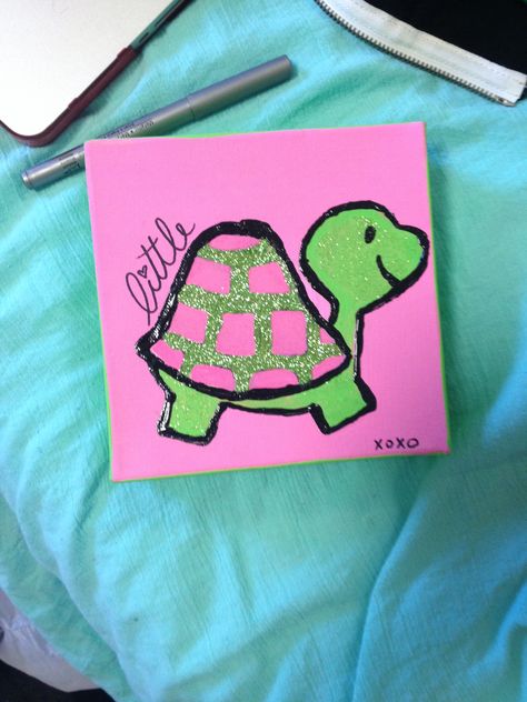 Delta zeta crafts for little Delta Zeta Painting Canvases, Delta Zeta Painting, Delta Zeta Canvas, Delta Zeta Crafts, College Dorm Art, Tau Beta Sigma, Big Little Canvas, Sorority Art, Delta Zeta Sorority