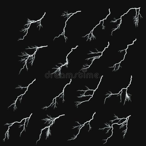 Drawing Lightening, Family Airbnb, Lightning Bolt Art, Black Lightening, Ems Tattoos, Black Background Illustration, Second Tattoo, Bolt Tattoo, Mom Tattoo Designs