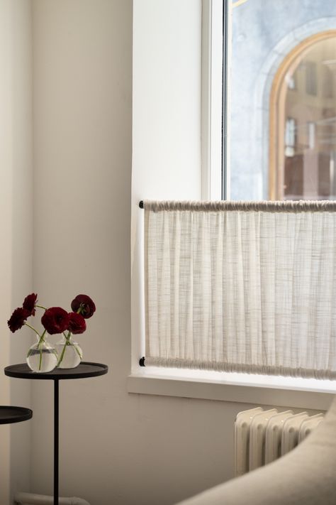 Style Gallery | Gotain Half Window Curtains, Half Curtains, Curtains Classic, Short Curtains, Black Curtains, Cafe Curtains, Made To Measure Curtains, Linen Curtains, Custom Curtains