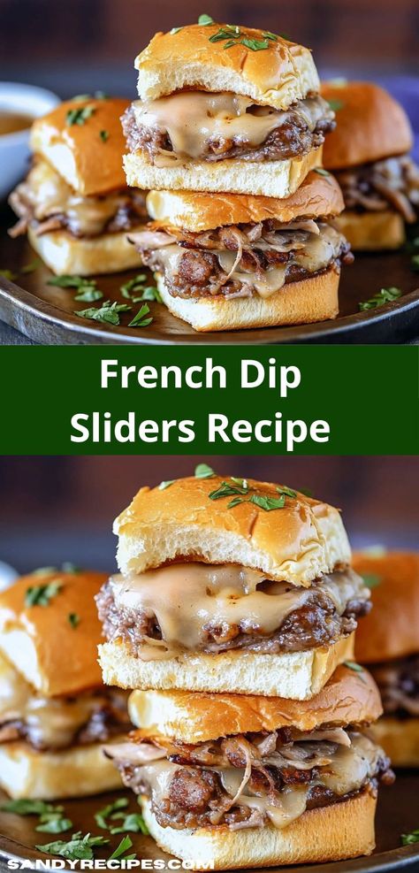 Craving dinner ideas for two? These French Dip Sliders are quick, delicious, and easy to prepare. Also perfect as one of the best dinner recipes for family.