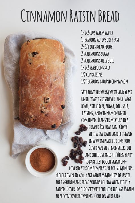 Cinnamon Raisin Bread Recipe, Recipes For Fall, Cinnamon Raisin Bread, Raisin Bread, Cinnamon Raisin, Bread Bun, Cinnamon Bread, Bread Machine Recipes, Challah