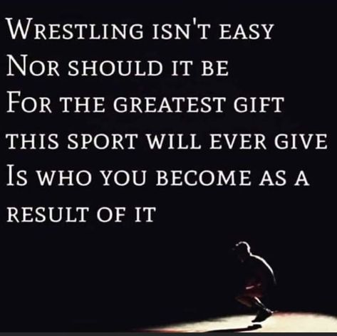 Kids Sports Quotes, Strong Women Quotes Independent, Wrestling Senior Pictures, Wrestling Workout, Wrestling Birthday, Wrestling Memes, Wrestling Quotes, Wrestling Gift, Athlete Quotes