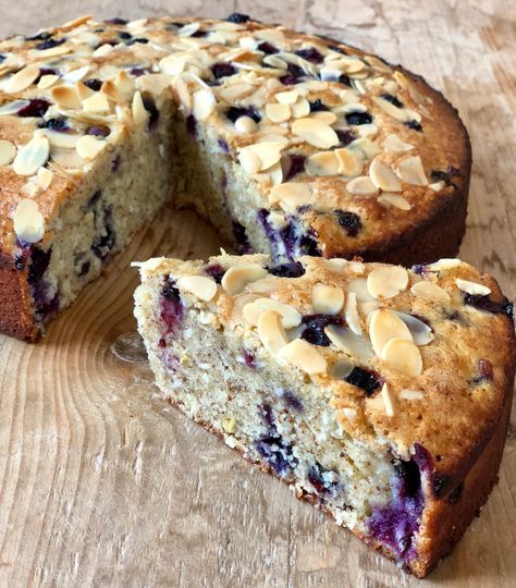 Ottolenghi & Goh’s Coconut, Almond and Blueberry Cake | The Kitchen Scout Ottolenghi Recipes, Blueberry Cake Recipes, Coconut Almond, Blueberry Cake, Coconut Cake, Almond Cakes, Samosa, Food Cakes, Let Them Eat Cake