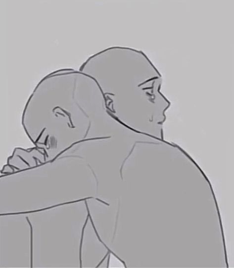 Hug Pose, Hugging Drawing, Couple Poses Reference, Creative Drawing Prompts, Gesture Drawing, Drawing Templates, Figure Drawing Reference, Creative Drawing, Anime Poses Reference