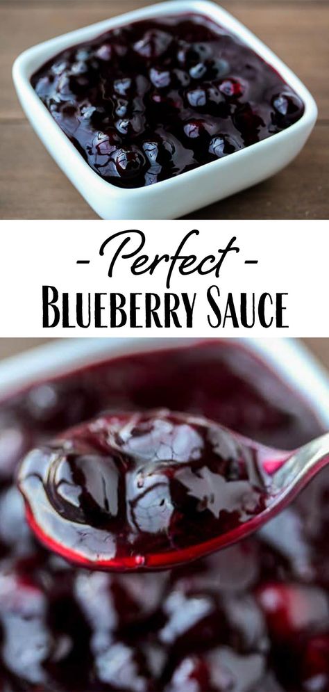 Weight Watchers Desserts, Blueberry Sauce Recipe, Blueberry Desserts Recipes, Compound Butters, Weight Watcher Desserts, Baking Spices, Compote Recipe, Blueberry Topping, Cheesecake Toppings