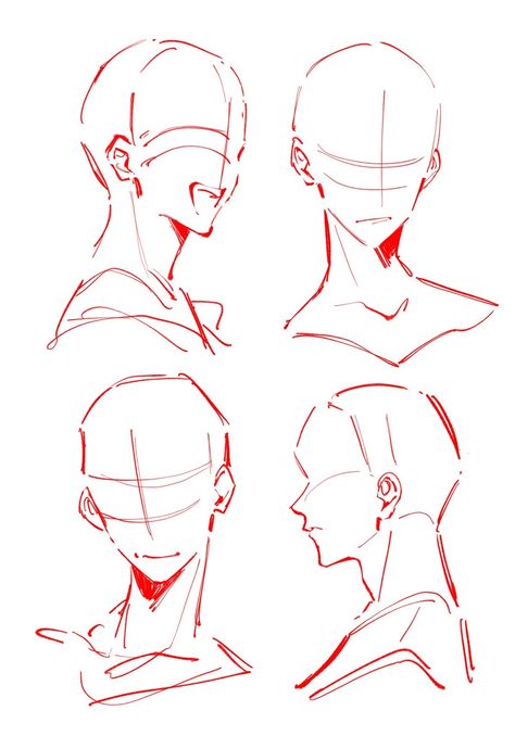 Sketches Tutorial, 캐릭터 드로잉, Drawing Expressions, Figure Drawing Reference, Anime Drawings Tutorials, Book Art Drawings, Art Tutorials Drawing, Digital Art Tutorial, Facial Expressions