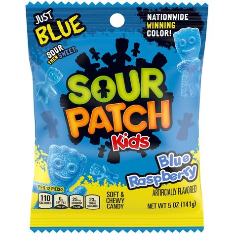 Blue Sour Patch Kids, Blue Sour Patch, Sour Patches, Terry's Chocolate Orange, Tim Tam, Tartaric Acid, Soft Candy, Chewy Candy, Sour Patch Kids