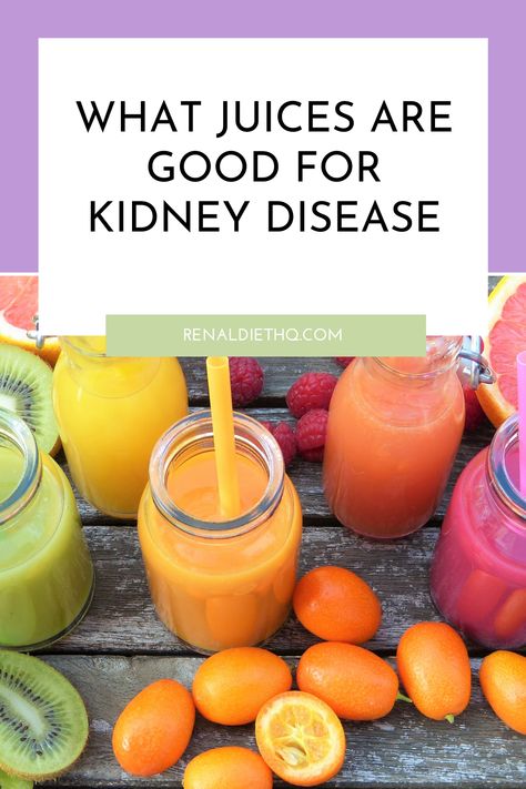 There are many different kinds of juices that are beneficial for those living with kidney disease, and in this article we'll explore what kinds of juices may be helpful and why. Kidney Diet Food Lists, Foods Good For Kidneys, Kidney Healthy Foods, Kidney Friendly Recipes Renal Diet, Kidney Diet Recipes, Food For Kidney Health, Healthy Kidney Diet, Kidney Friendly Diet, Kidney Pain