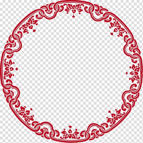 Border Circle, Gold Graphic Design, Chinese Frame, Christmas Vouchers, Chinese Wedding Invitation, Circle Png, Wedding Card Design Indian, Frame Circle, Chinese Ornament