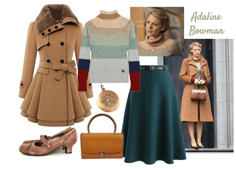 Adaline Bowman—Age of Adaline Outfit | ShopLook Adeline Bowman Style, The Age Of Adaline Outfits, Adaline Bowman Outfits, Age Of Adaline Style, Age Of Adeline Outfit, Adaline Bowman Aesthetic, Age Of Adeline Aesthetic, Age Of Adaline Aesthetic, Adeline Bowman