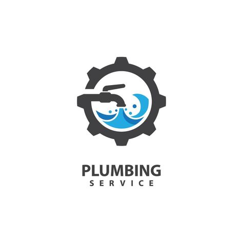 Plumbing Services Logo, Plumber Logo, Plumbers Logo, Plumbing Logo Design, Piscinas Pequeñas, Plumbing Logo, Plumbing Companies, Construction Branding, Gas Service