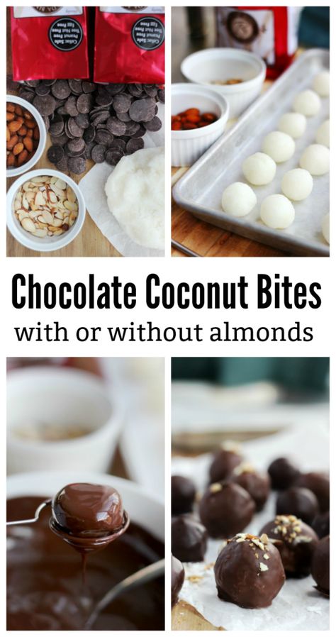 Coconut Patties, Mounds Bars Recipe, Homemade Mounds, Almond Joy Bites, Goodies Ideas, Melt Chocolate In Microwave, Almond Joy Bars, Black Forest Cake Recipe, Pudding Chia