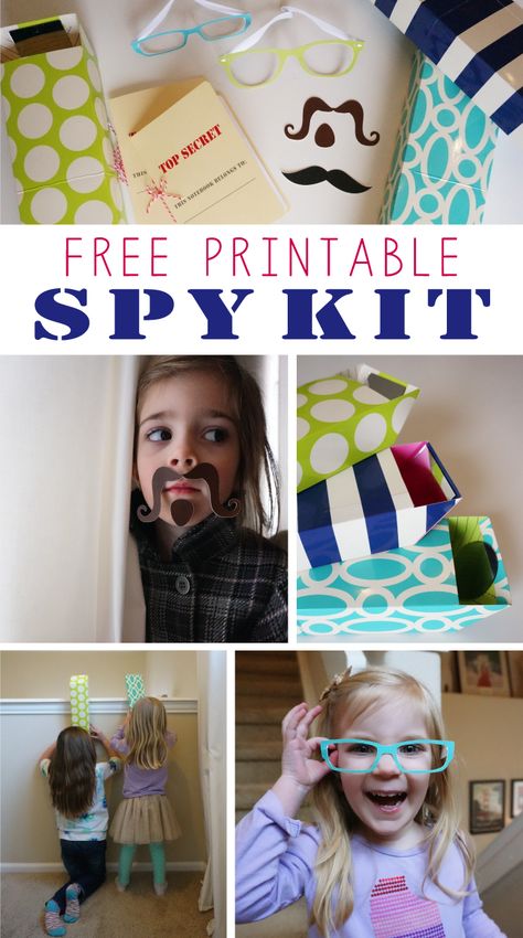 Transform your next hide-and-seek game with this printable spy kit for kids! Spy Training, Spy Theme, Spy Stuff, Spy Games For Kids, Secret Agent Party, Yellow Bliss Road, Spy Birthday Parties, Spy Kit, Detective Party