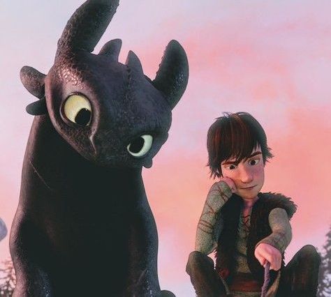 How To Train Your Dragon Scenes, Httyd Toothless And Hiccup, How To Train Your Dragon Toothless, Toothless Movie, Toothless And Hiccup, Toothless Hiccup, Httyd Toothless, Toothless Night Fury, Hiccup And Toothless