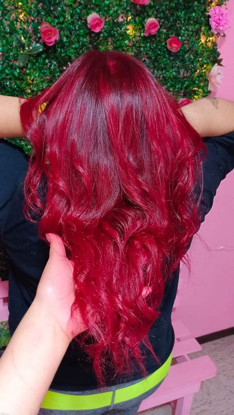 Hermoso tono rojo sin filtros, sígueme! ✨ Dyed Red Hair, Hair Spa, Hair Dye, Dyed Hair, Red Hair, Hair Makeup, Spa, Dye, Makeup