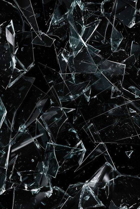 Wallpaper Glass, Glass Wallpaper, Broken Bottle, Cool Background, Glass Photography, Graphic Design Background Templates, Shattered Glass, Wallpaper Dark, Wallpaper Black