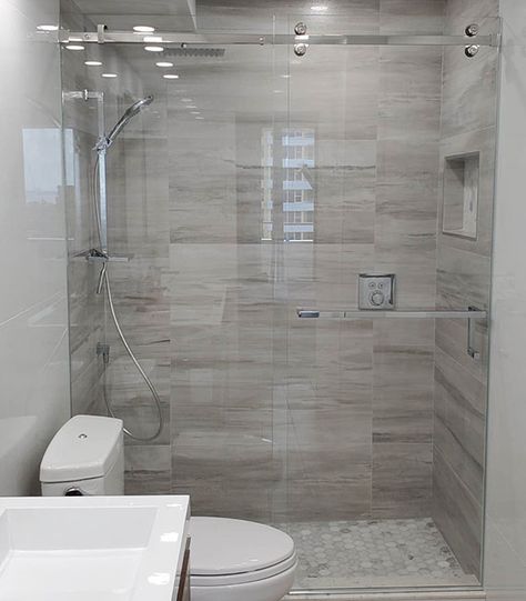 Bathroom Sliding Glass Door, Upgrade Bathroom, Coastal Shower Doors, Bypass Shower Door, Shower Sliding Glass Door, Bathroom Shower Doors, Frameless Sliding Shower Doors, Shower Door Hardware, Glass Shower Enclosures