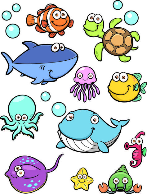 Under The Sea Printable Free Printable Fish Pictures, Printable Fish Pictures, Fish Printables Free, Shells Coloring Pages, Under The Sea Coloring Pages, Pictures Of Fish, Fishes In The Sea, Sea Coloring Pages, Under The Sea Drawings