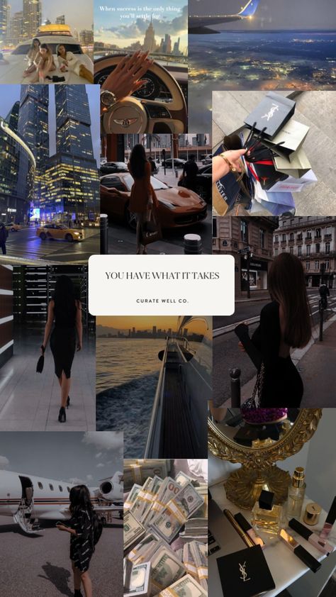 Ceo lifestyle rich girl woman aesthetic private jet city life successful vision board Aesthetic Private Jet, Successful Vision Board, Ceo Lifestyle, Manifestation 2024, Business Vision Board, Бмв X6, Rich Women Lifestyle, Board Wallpaper, Women Ceo