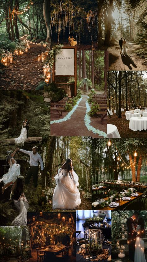 Dream wedding vibes Emerald Wedding Colors, Enchanted Forest Wedding Theme, Lotr Wedding, Twilight Wedding, Dragon Wedding, Forest Theme Wedding, Enchanted Forest Wedding, Dream Wedding Decorations, Dream Wedding Venues