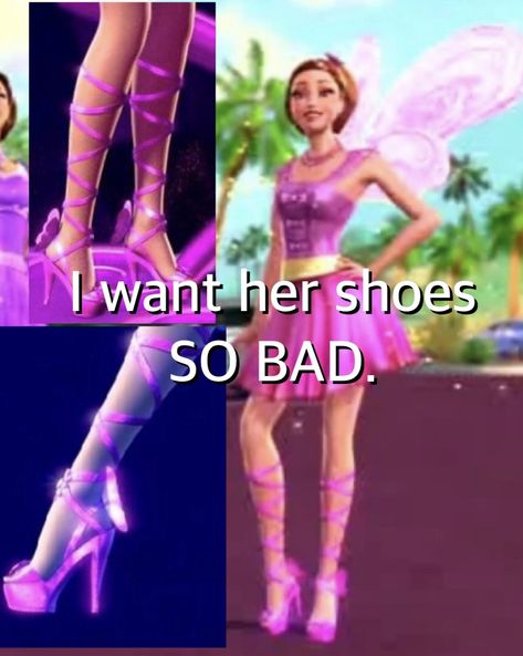 Barbie And A Fairy Secret, Barbie And The Pink Shoes Movie, Barbie Fairy Secret Shoes, Barbie And The Pink Shoes, Barbie Fairy Secret, Barbie Pink Shoes, Barbie In The Pink Shoes, Barbie Heels, Barbie Nostalgia