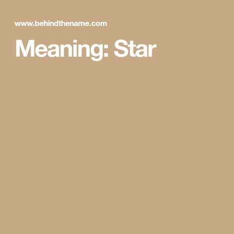 Female Names with Meaning: Star Name That Means Star, Female Names With Meaning, Jewish Ancestry, Book Of Esther, List Of Names, Slavic Folklore, Hebrew Names, Female Names, Letter Example