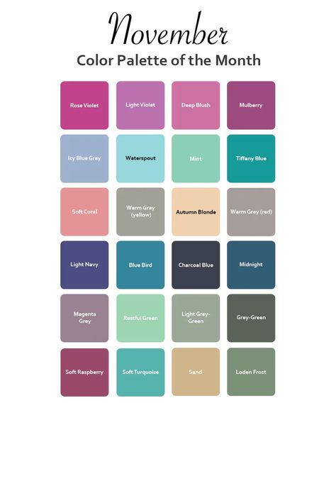 Prom Colors Schemes, November Color Palette, Autumn Blonde, Style Palette, November Colors, June Colors, Your Color Style, Cool Autumn, Light Navy Blue